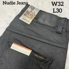 Nudie Jeans Thin Finn W32 L30 back2blackのサムネイル