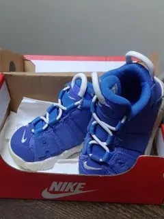 NIKE Air More Uptempo キッズシューズ ブルー