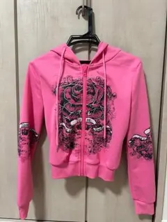 ピンクパーカー　Y2K 美品