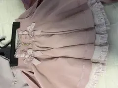 LIZ LISA 2連リボンベルトスカパン ピンク♥ - メルカリ