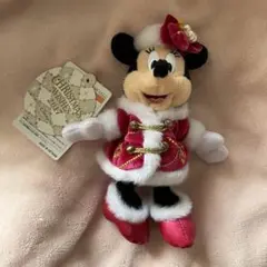 ミニー　ぬいぐるみバッジ