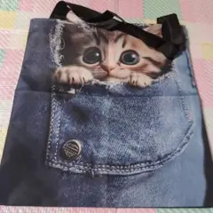 猫 トートバッグ