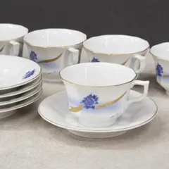 【まとめ割引あり】ロイヤルコペンハーゲン 絹谷幸二 コラボ カップ&ソーサー 5客 セット ROYAL COPENHAGEN（ロイヤルコペンハーゲン）から絹谷幸二コラボの