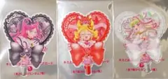 劇場版キミとアイドルプリキュア♪ 入場特典うちわ型クリアカード キッスズキューン
