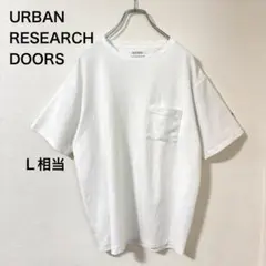 URBAN RESEARCH DOORS ポンチローマ ポケットTシャツ　メンズのサムネイル