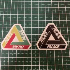 PALACE トライアングル ステッカー 2枚セット