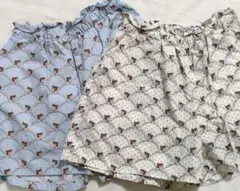 PAUL＆JOE　UNIQLO　猫柄 半ズボン 2枚セット 140