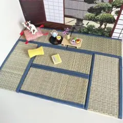 ハンドメイド☆ミニチュア 畳シート 6畳分