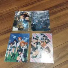 新品　ガールズ＆パンツァー クリアファイルセット　2セット3 計6枚セット