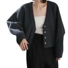 セレクトモカ ブークレーVネックショートカーディガン