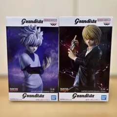 ハンターハンター フィギュア グランディスタ キルア クラピカ　2個セット