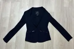 A|X ARMANI EXCHANGEネイビー テーラードジャケット