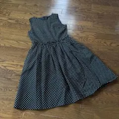 美品✨To b. byアニエスベー ノースリーブ 水玉 ワンピース M