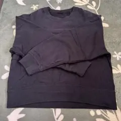 UNIQLO ブラック トレーナー Sサイズ