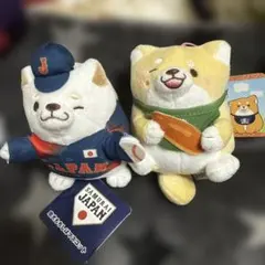 侍ジャパン 忠犬もちしばマスコット 2種セット WBC 野球 - メルカリ