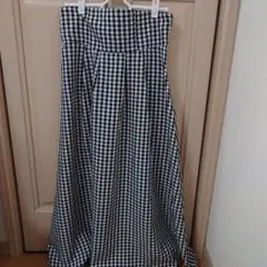グレイル　ロングフレアスカート ギンガムチェック