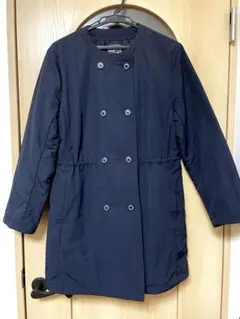 ジュンコシマダ　ダブルブレストジャケット ウエストゴム付き