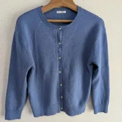 テチチ　カーディガン　ブルー　フリーサイズ
