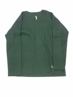 ★ ATTACHMENT ウールクルーネック長袖カットソー ブラック系のサムネイル