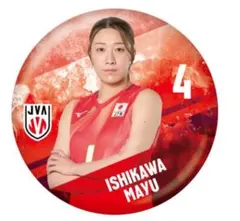 バレーボール女子日本代表 佐藤淑乃 缶バッジ - メルカリ