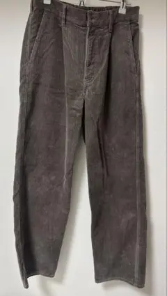 未使用に近い 無印良品 コーデュロイ ワークパンツ ダークブラウン M