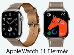 【ほぼ未使用】Apple Watch Hermes Series 11 42㎜