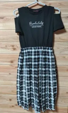 LOVETOXIC 半袖カットソーワンピース M