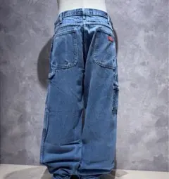 USA古着 Dickies ディッキーズ ワイド baggy デニムパンツ 極太