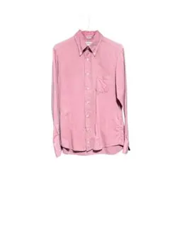 USA製　インディビデュアライズドシャンブレーシャツ　ピンク　15 1/2 33