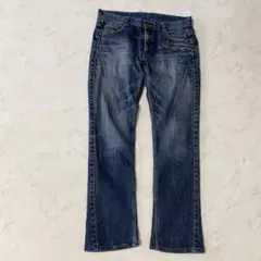 美品　ニコル　Y2K ストレッチブーツカットデニム　サイズMのサムネイル
