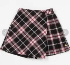 美品！ケイトスペード♠️トドラー ミュージアムチェックラップキュロットスカート