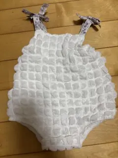 petit main ロンパース 70 ポコポコ　サロペット