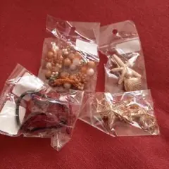 [お買い得:バレッタ×2 ヘアゴム×2 セット