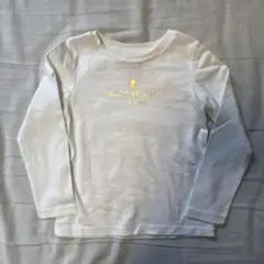 着用回数1回！Kate spade ロゴプリントロングスリーブTシャツ110cm