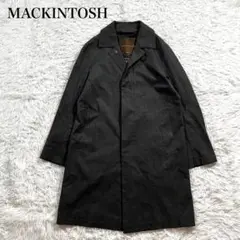 極美品/希少44 マッキントッシュ ステンカラーコート ロロピアーナ 2XL 灰 DUNFORD】【Loro Piana Fabric】ウールツイルステンカラーコート