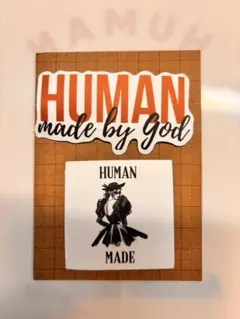 HUMAN made by God ステッカー