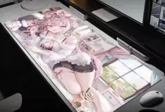 ブ*ン様 白井こより　ホロライブ　プレイマット ラバーマット