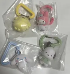 サンリオ カラフルカラビナ マスコットチャーム 4種セット