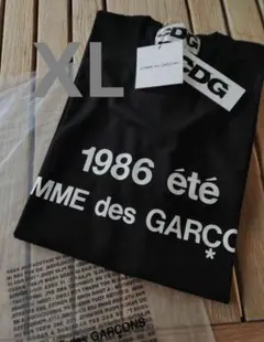 XLサイズ国内正規品COMME des GARÇONS 1986Tシャツブラックのサムネイル