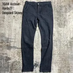 Varde77 16AW Archive Jacquard Skinny M-L - メルカリ