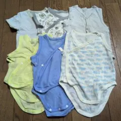 ロンパース 6枚まとめ売り 60,60-70