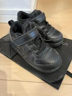 NIKE キッズ スニーカー ブラック ベルクロ　14cmのサムネイル