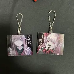 京都女子 × 枝垂れ桜 滋賀女子×石楠花ORIHARA 関西女子図鑑キーホルダーのサムネイル