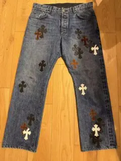 T*i様 Levi's 505 デニムパンツ クロスパッチ - メルカリ
