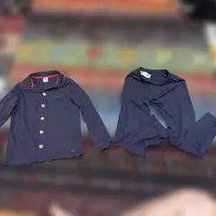 PETIT BATEAU パジャマ 上下セット　130のサムネイル