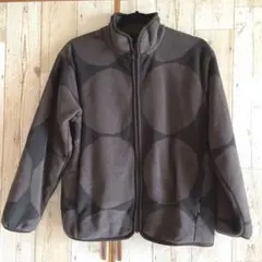 marimekko×UNIQLOドットパターン フリースジャケット