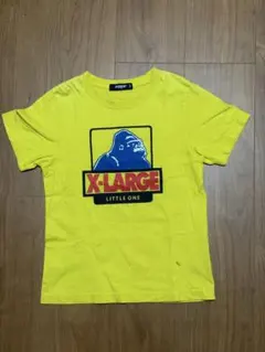 X-LARGE イエロー Tシャツ ゴリラプリント