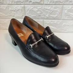 【本革】ing（イング）ローファー ハイヒール 23cm ヒール4.5cmのサムネイル
