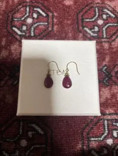 Kyoko Honda Jewelry ピアス　ルビー