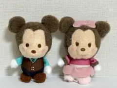 ミッキー ミニー ルビー＆ミントショコラ ミルキーボア マスコット